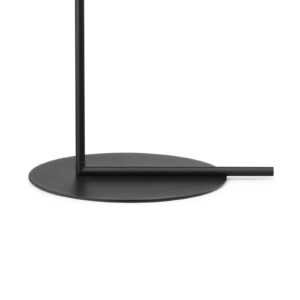 FLOS IC F2 stojací lampa černá Ø 30 cm