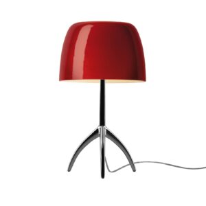 Foscarini Lumiere piccola černá/červená stmívač