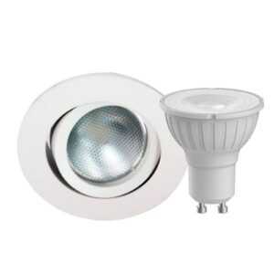 Megatron DecoclicSet LED spot GU10 5W bílá