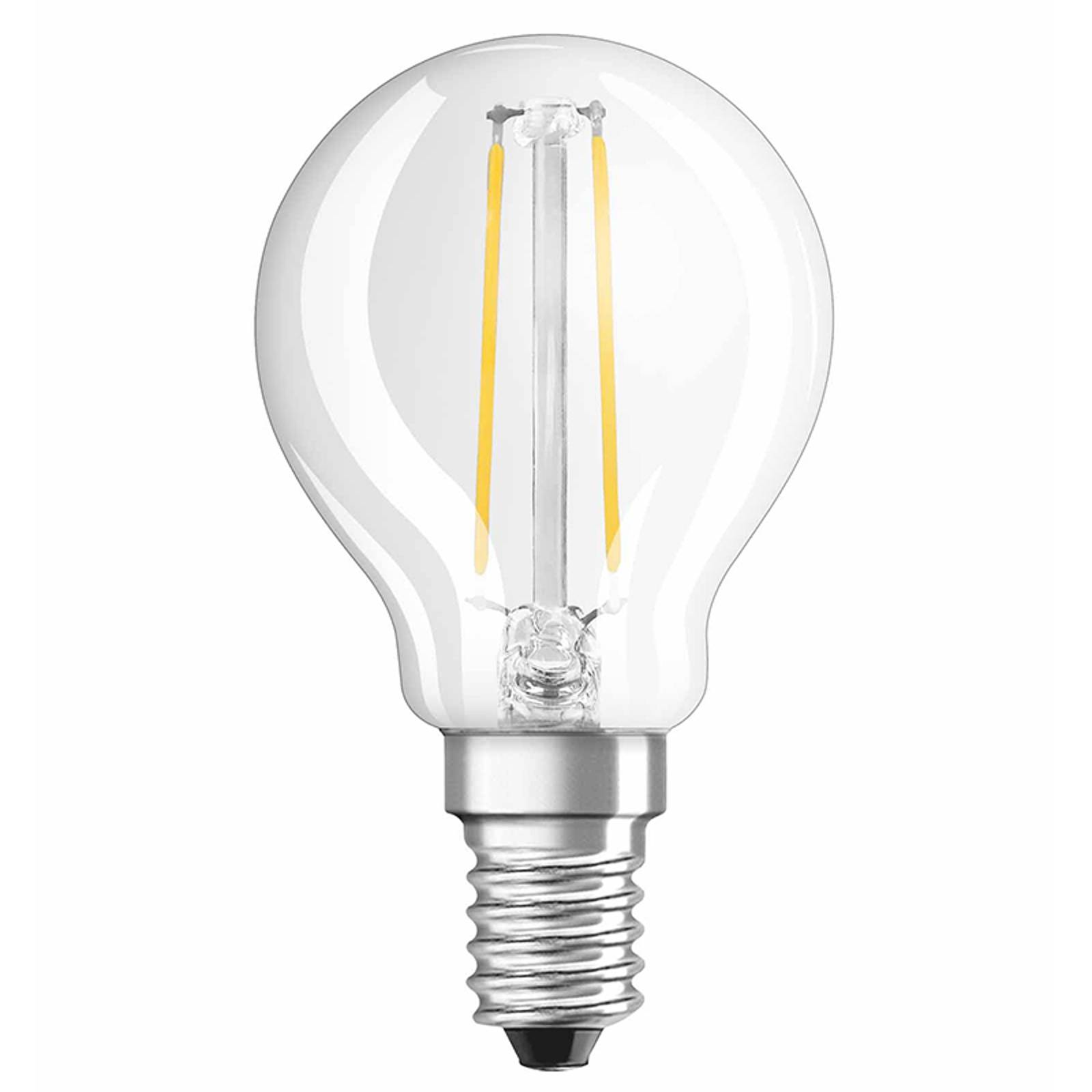 OSRAM LED žárovka E14 kapka 2