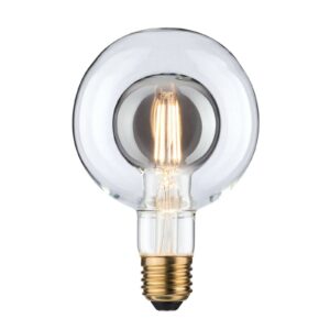 Paulmann LED globe E27 Inner Shape G95 4W smoke