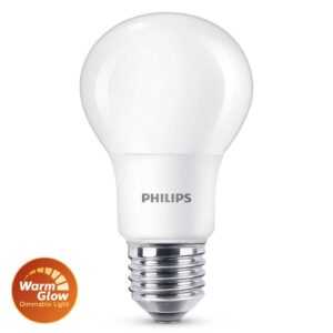 Philips E27 LED žárovka WarmGlow 3