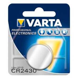 VARTA knoflíková baterie CR2430 3V lithium