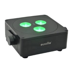 EUROLITE Akku Flat Light 3 LED spot 24W IP65