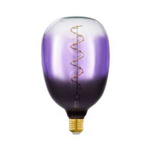 LED žárovka E27 4W T120 1 800K filament purple dim