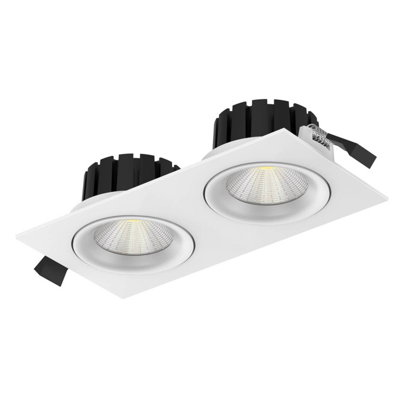 SLC DL04 Square X2 LED vestavné světlo 2700K bílá