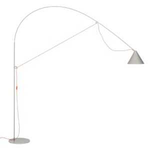 midgard AYNO stojací lampa 290cm šedá/oranž 3 000K